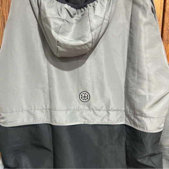 NWT Black Rifle Coffee Company Anorak Windbreaker Gunmetal Men’s 2X - Picture 5 of 5
